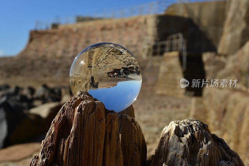 水晶球(Crystal ball)，泽西岛，英国